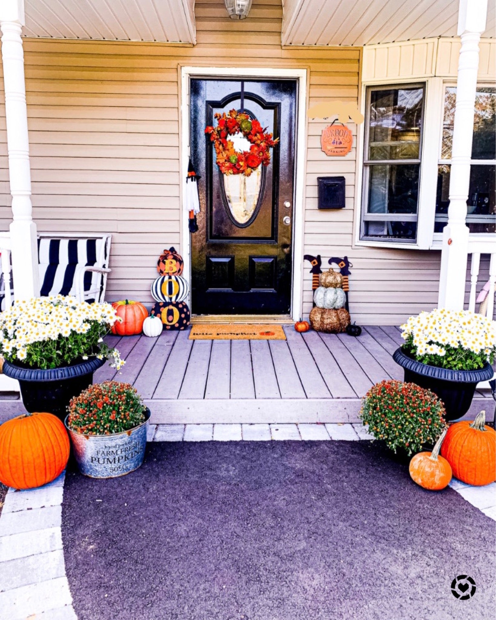 Fall Front Porch Decor