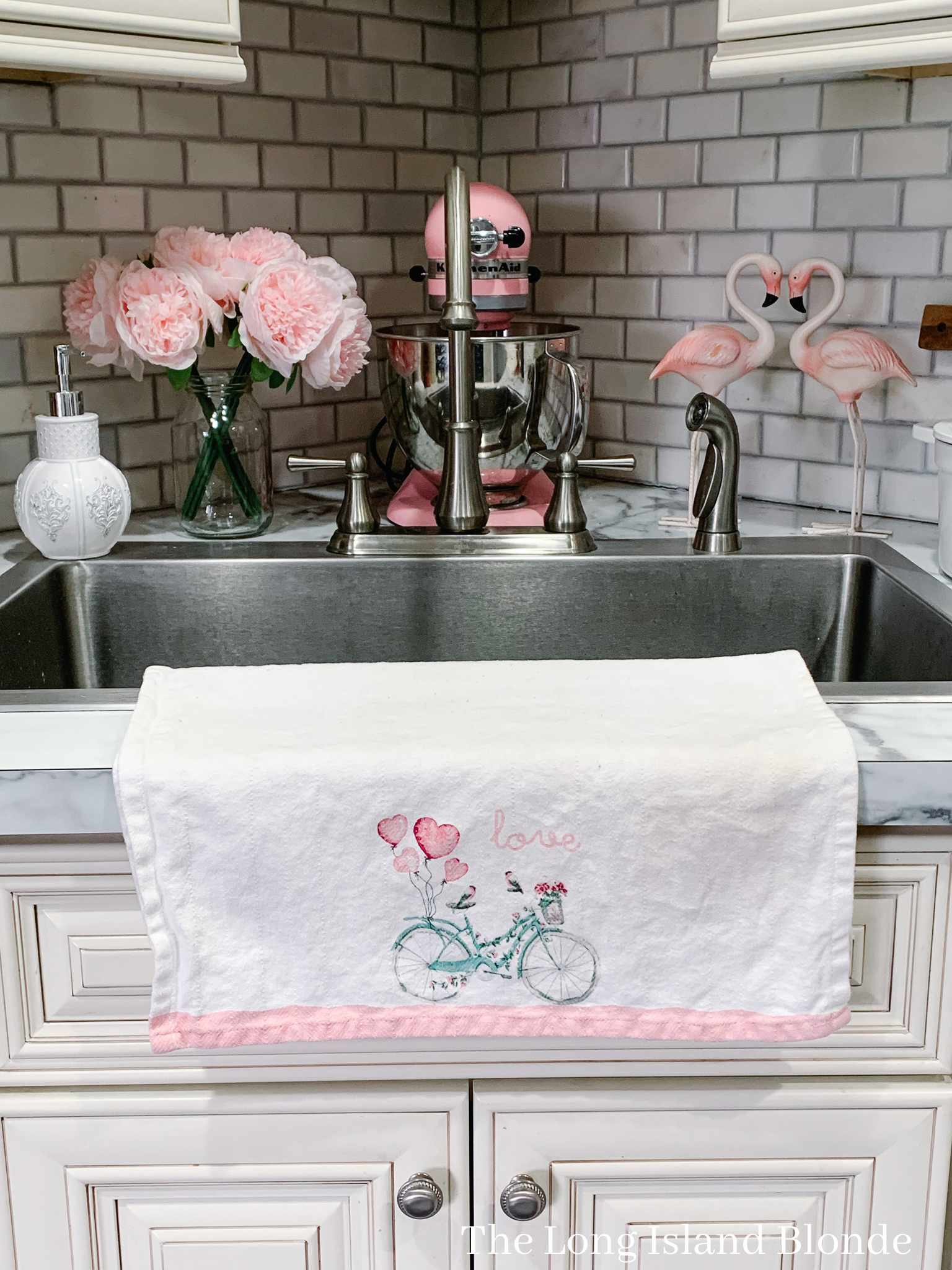 Valentine’s - Touch of Early Spring Kitchen Decor