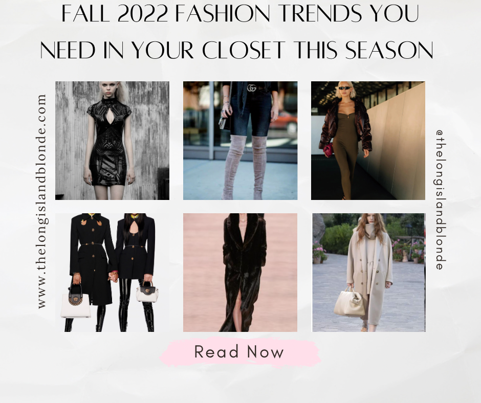 Fall 2022 Fashion Trends To Follow