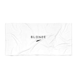 Long Island Blonde Beach Towel