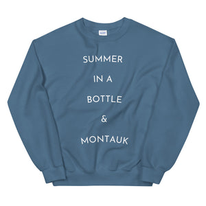 Summer in a bottle & Montauk Sweatshirt